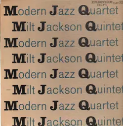 Modern jazz quartet milt jackson quintet